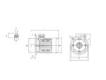 MOTOR CHT 90S4 B5 KW1.1 IE1 A450907M - imagine 2