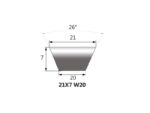 Curea pentru variator turatie Varisect W20P 1000 Lw - imagine 2