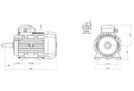 Motor Delfire 112M B3 3000rpm 4.0kW - imagine 2